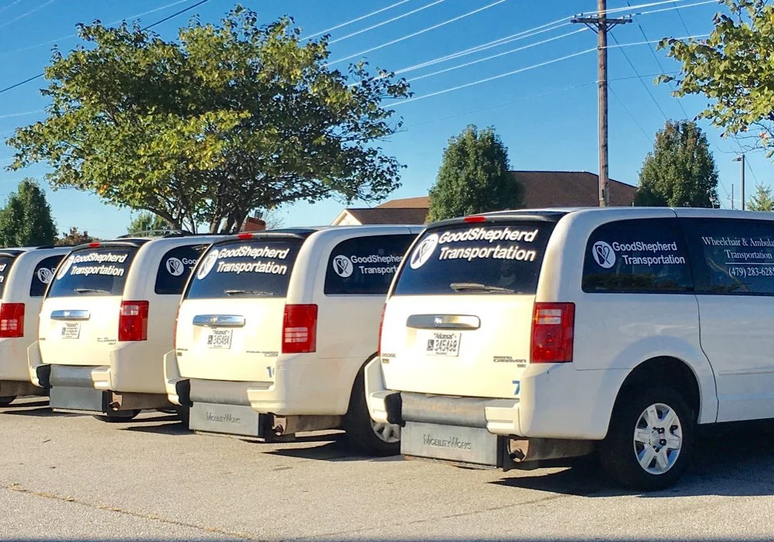 Good Shepherd transportation vehicles
